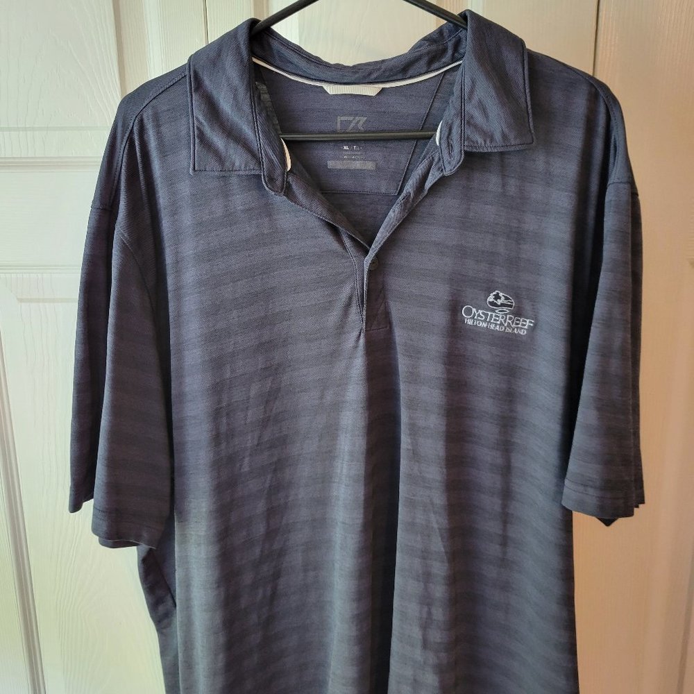 Cutter & Buck Golf Polo w/ Oyster Reef Logo
